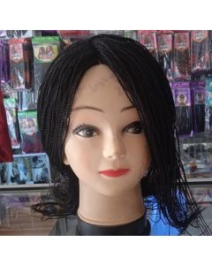 Twisted short wig 