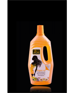 Black Essentials Argan Oil Cleansing & Moisturizing Shampoo -500ml
