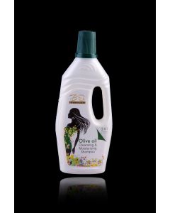 Black Essentials Olive Oil Cleansing & Moisturizing Shampoo -1Litre